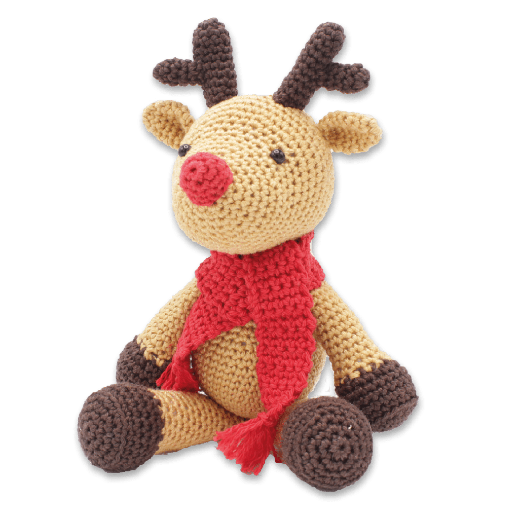 DIY Crochet Kit - Rudolf Reindeer