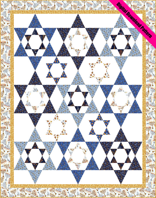 Happy Hanukkah - Digital Download Pattern