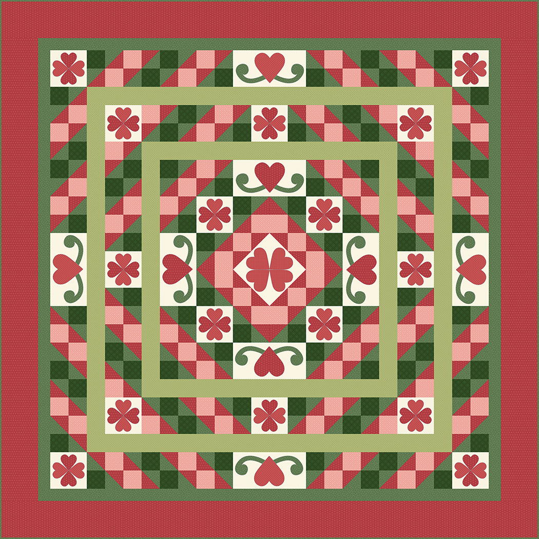 Hearts Aplenty Quilt Pattern