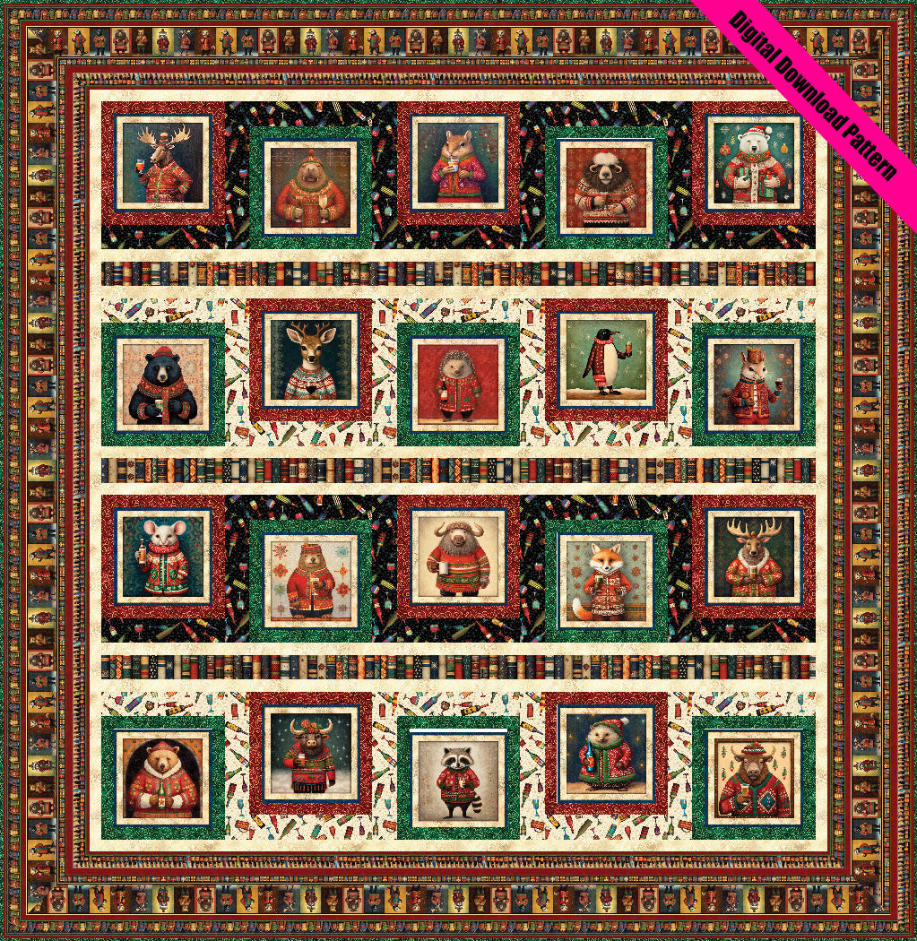 Holiday Portraits Quilt Pattern