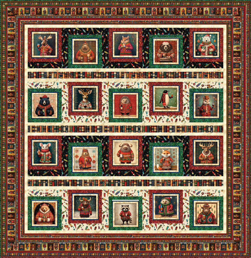 Holiday Portraits Quilt Pattern