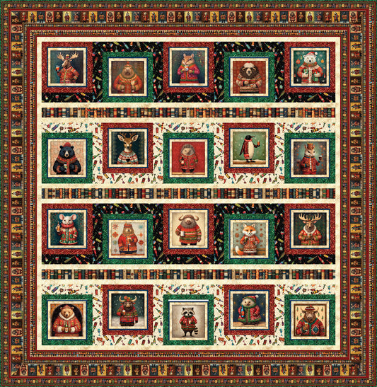 Holiday Portraits Quilt Pattern