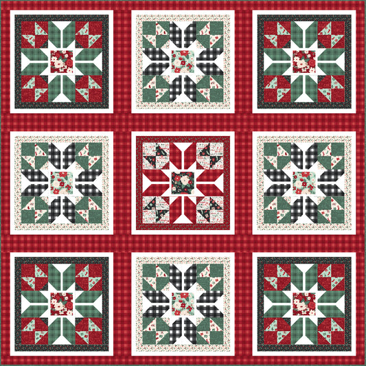 Holiday Wishes Quilt Pattern