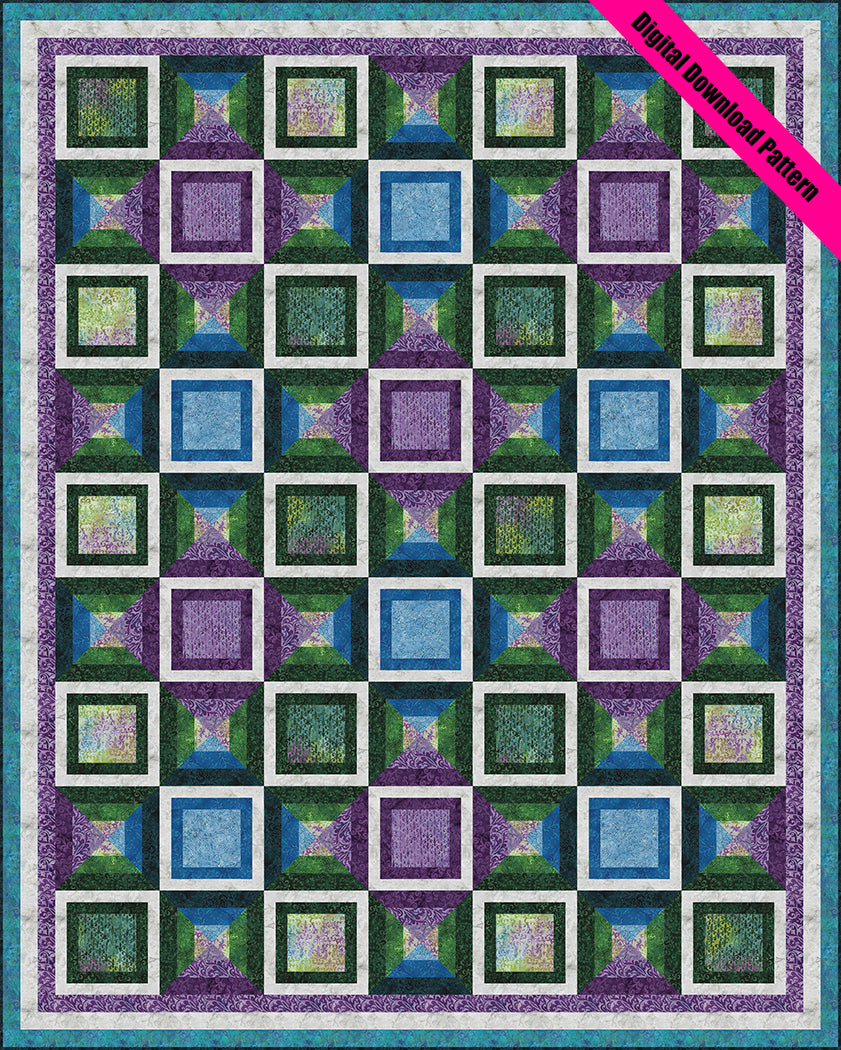 Hopscotch Quilt Pattern | Fabric Kit