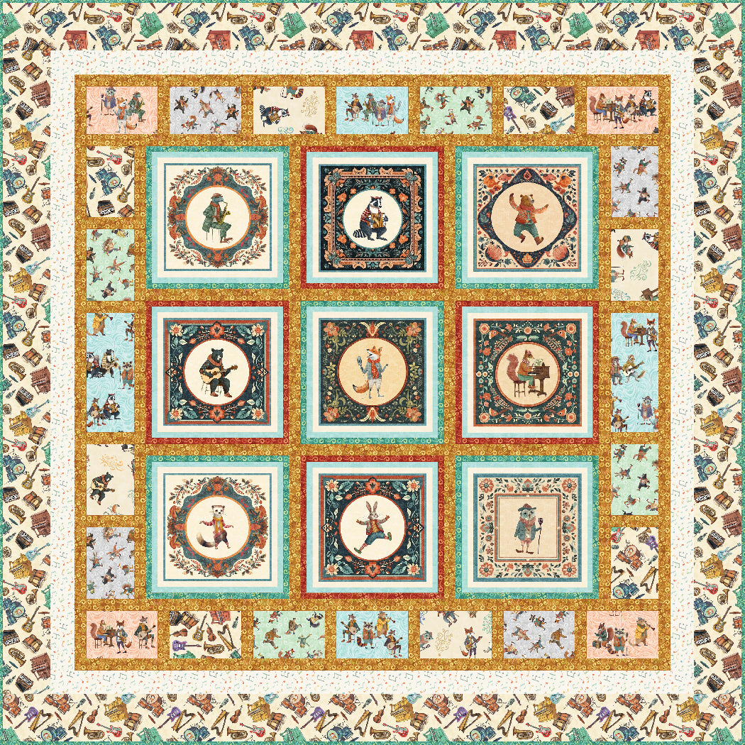 Jug Band Land Quilt Pattern