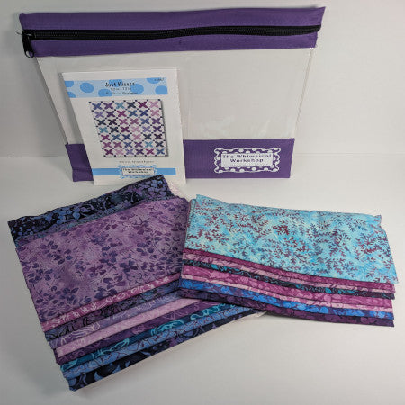 Just Kisses Pieced Quilt Pattern | Fabric Kit