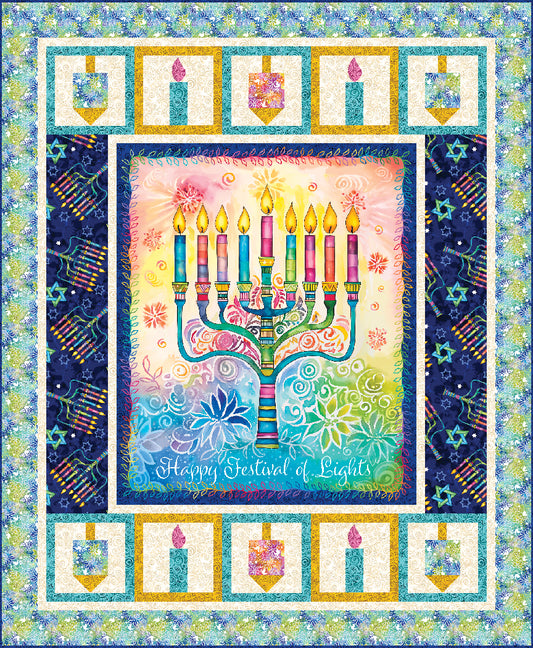 Light and Joy Pieced Quilt Pattern