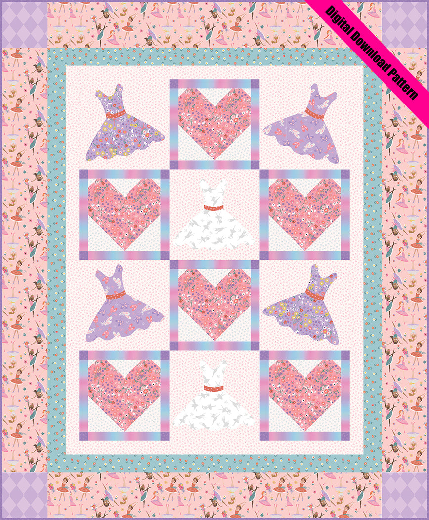 Little Ballerinas Quilt Pattern