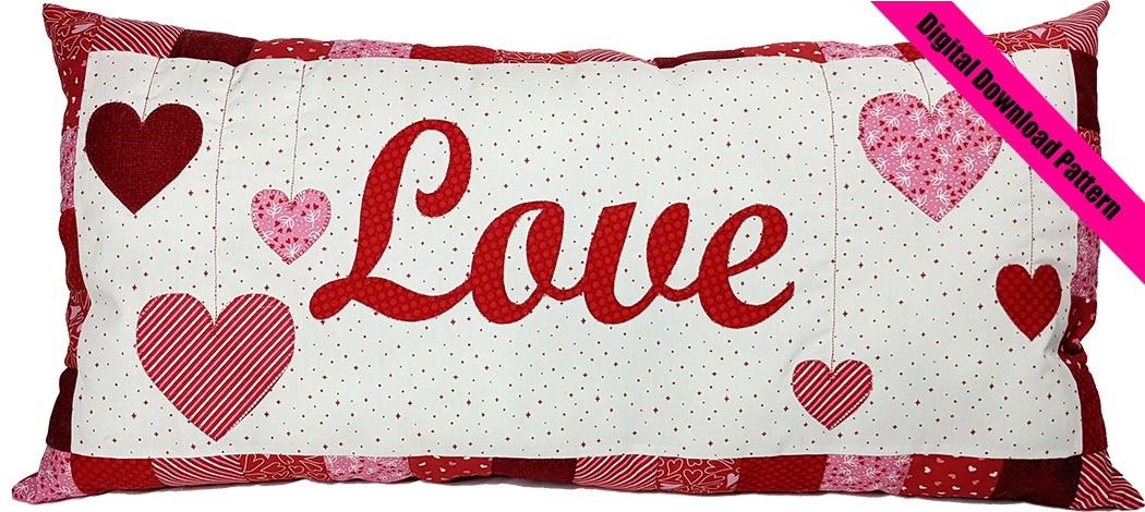 Love Pillow Quilt Pattern | The Whimsical Workshop – The Whimsical