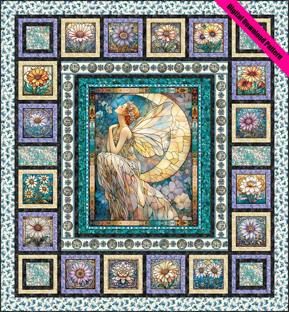 Midnight Fairy Quilt Pattern