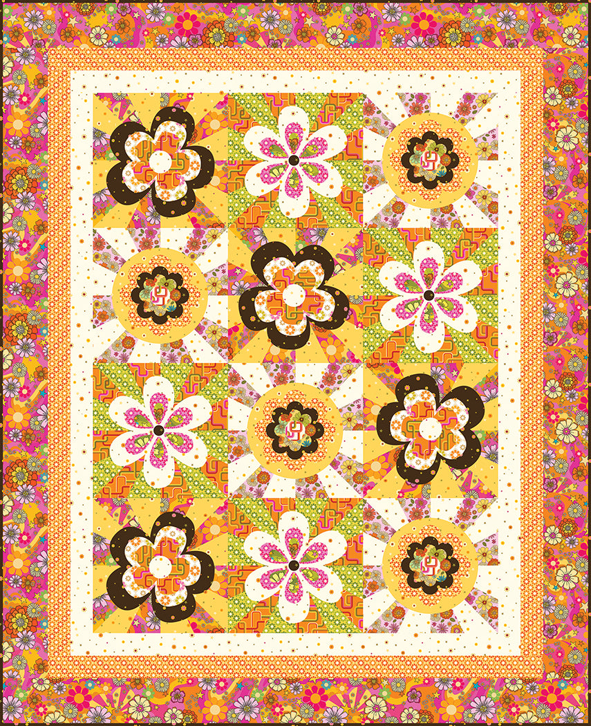 Mod Garden Quilt Pattern