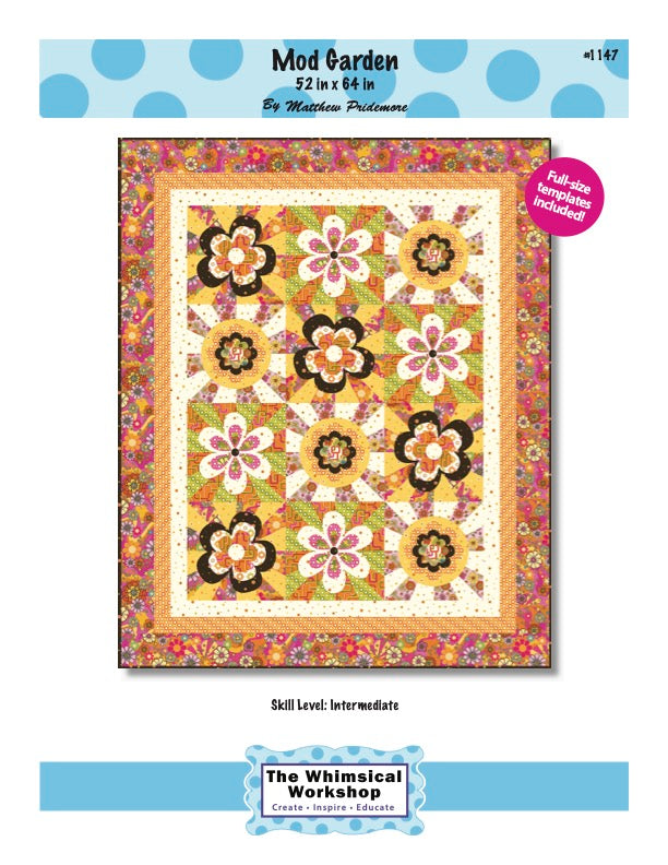 Mod Garden Quilt Pattern