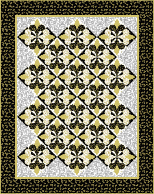 Modern Blooms Quilt Pattern