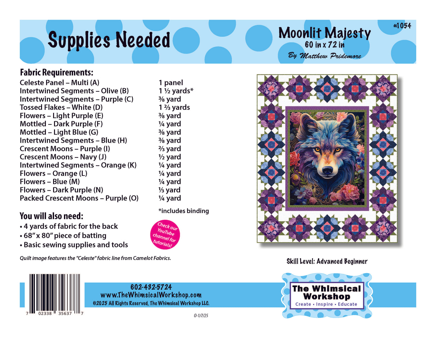 Moonlit Majesty Quilt Pattern