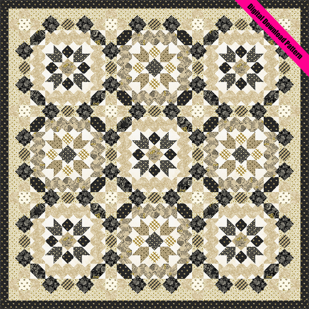 Moorish Mosaic Quilt Pattern