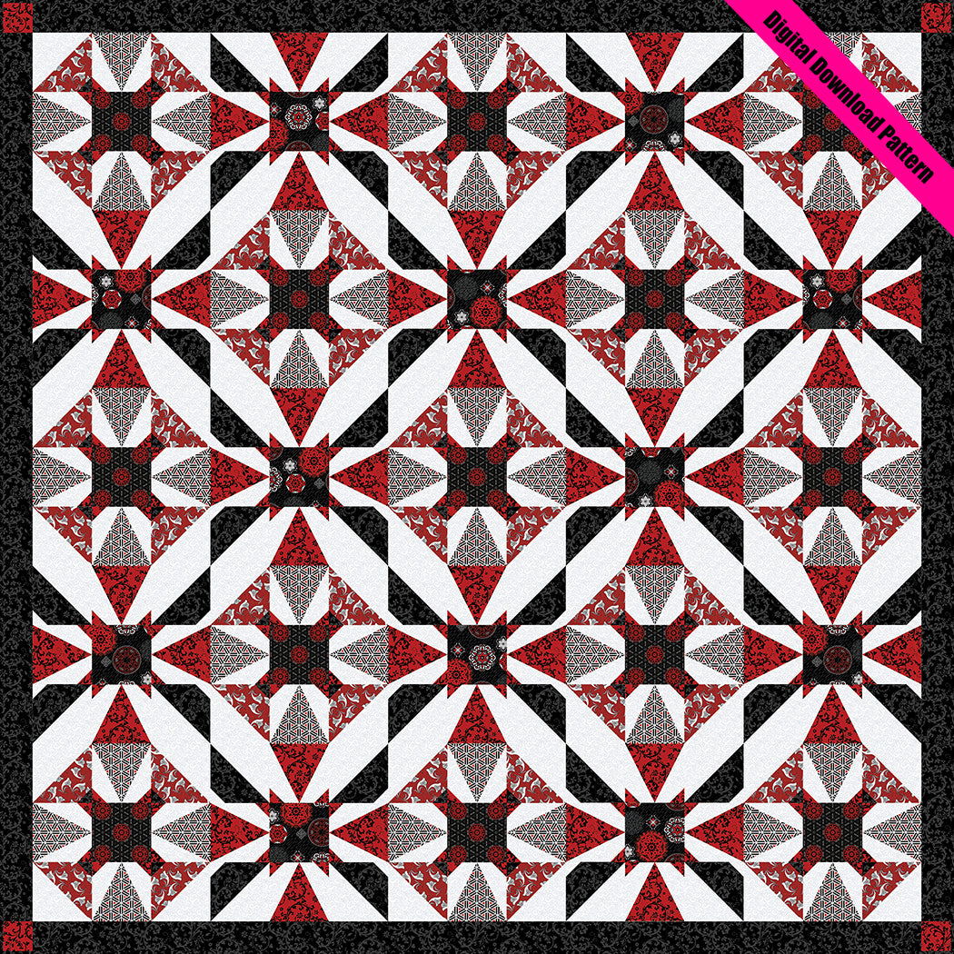 Moroccan Bazaar Quilt Pattern