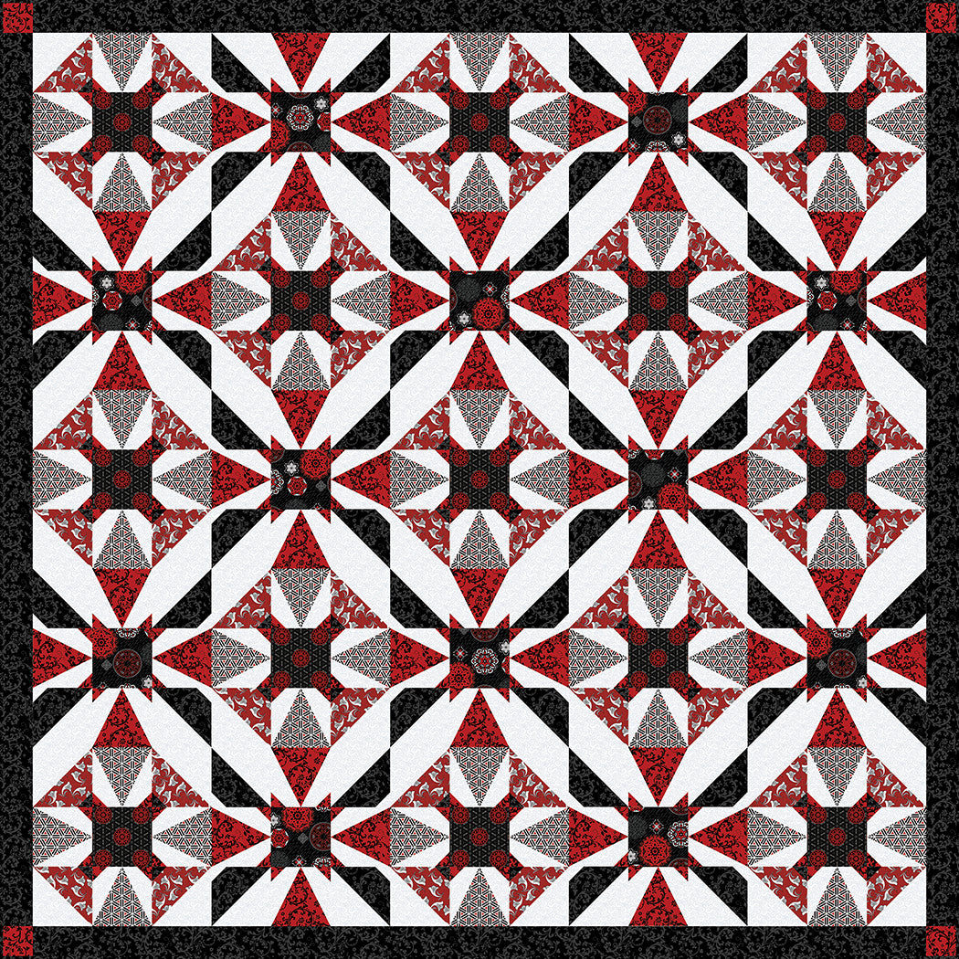 Moroccan Bazaar Quilt Pattern