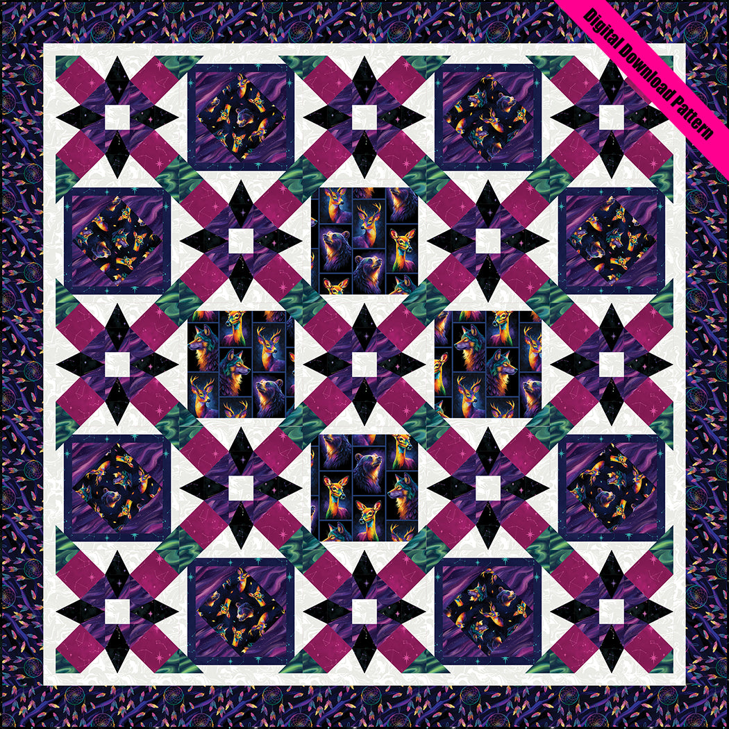 Northern Stars Quilt Pattern
