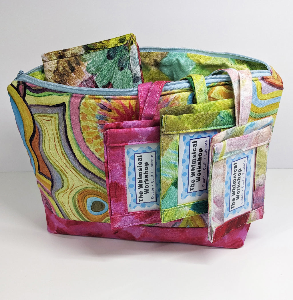 On the Go Travel Set Quilt Pattern