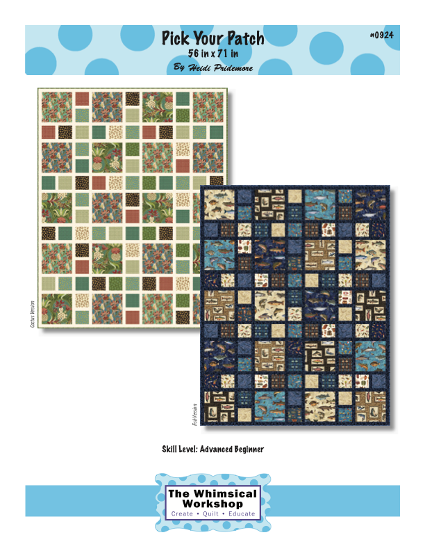 Pick Your Patch Quilt Pattern