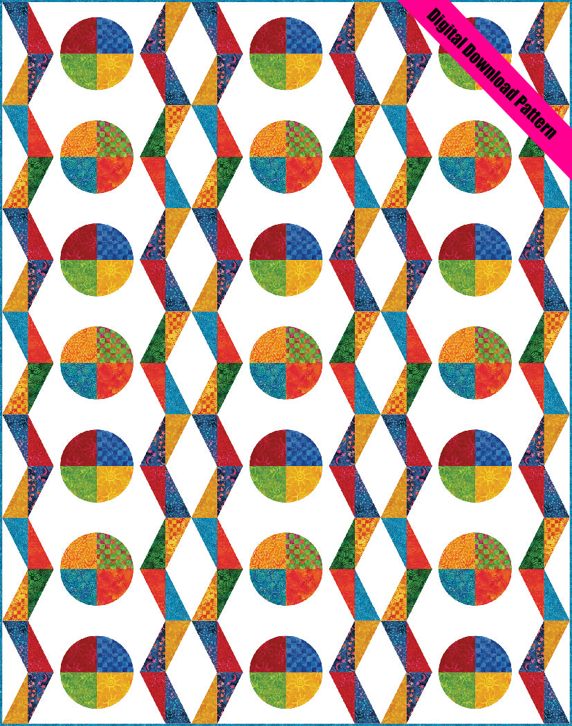 Primary Pop Quilt Pattern