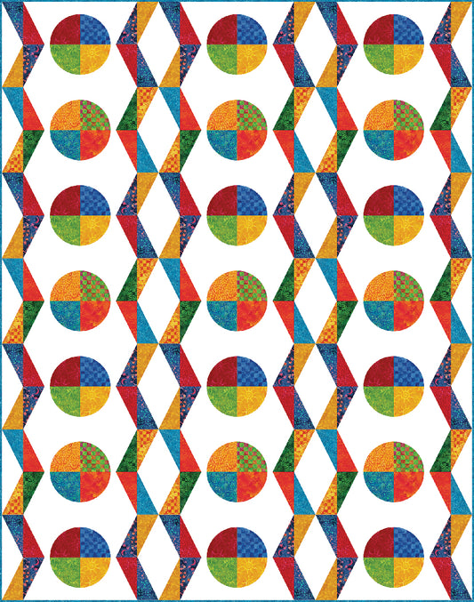 Primary Pop Quilt Pattern