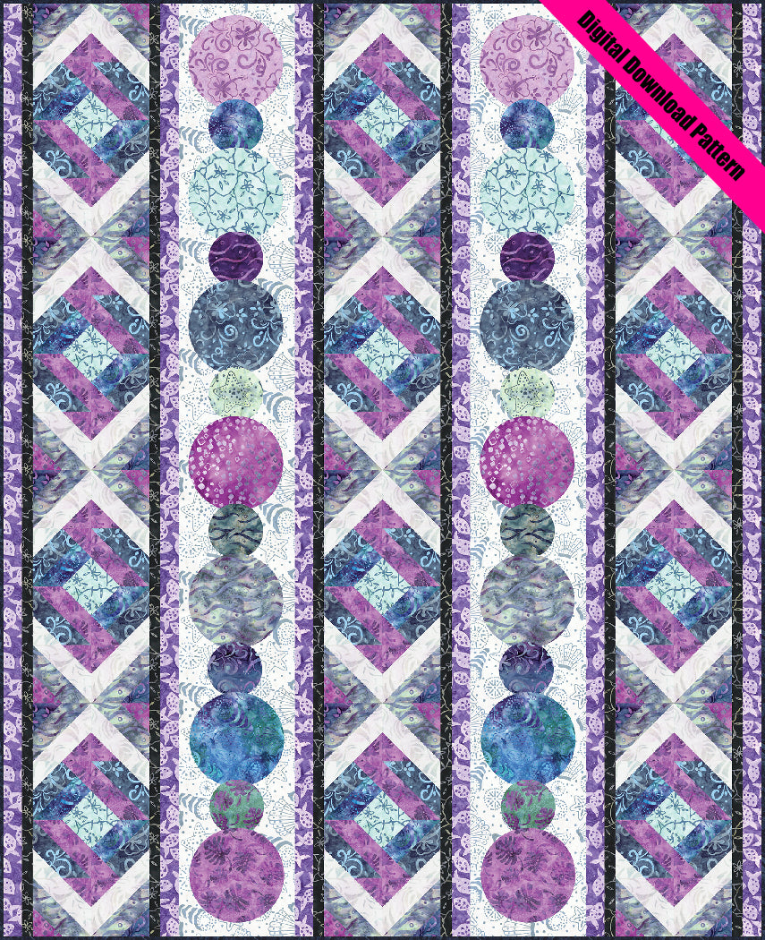 Raspberry Sherbet Quilt Pattern
