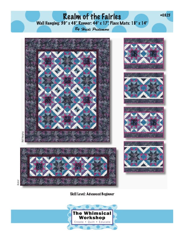 Realm of the Fairies Quilt Pattern, view 5