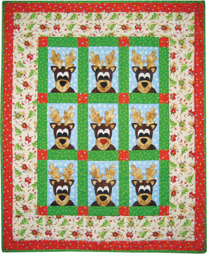 Reindeer Games Quilt Pattern