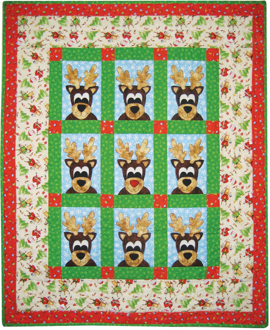 Reindeer Games Quilt Pattern