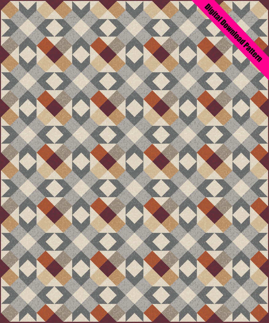 Rock Garden Quilt Pattern