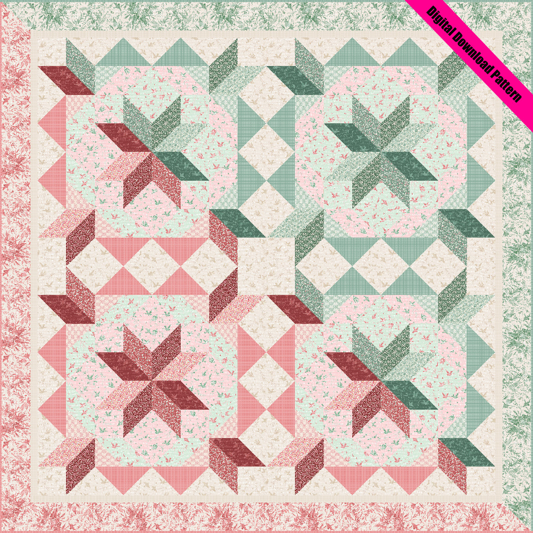 Sage & Blush Quilt Pattern