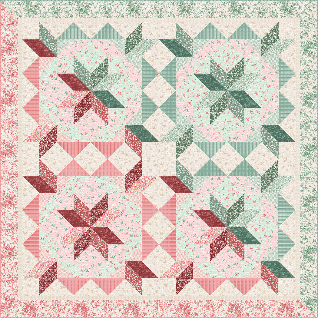 Sage & Blush Quilt Pattern