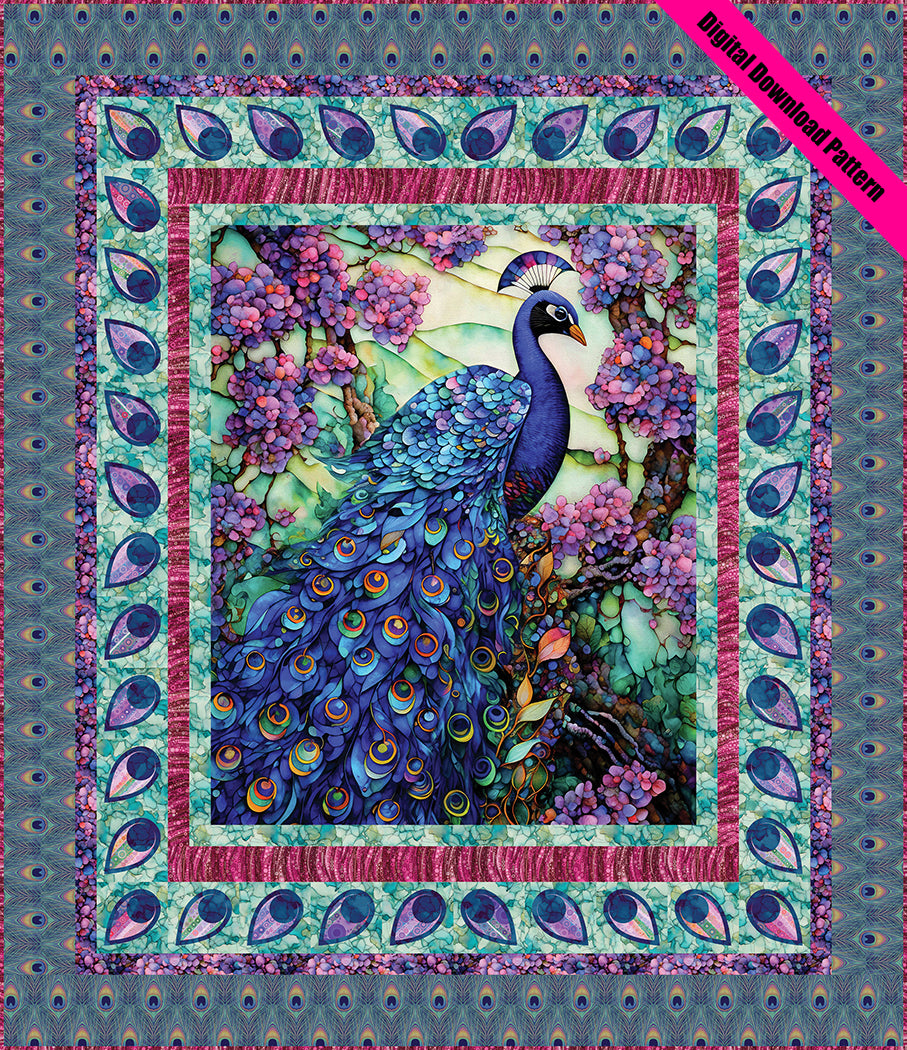 Sapphire Court Quilt Pattern