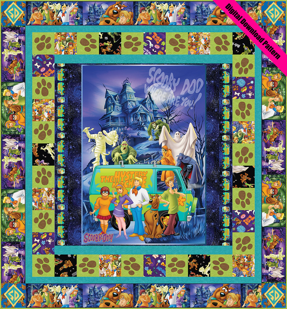 Scooby Doo Where Are You? Quilt Pattern
