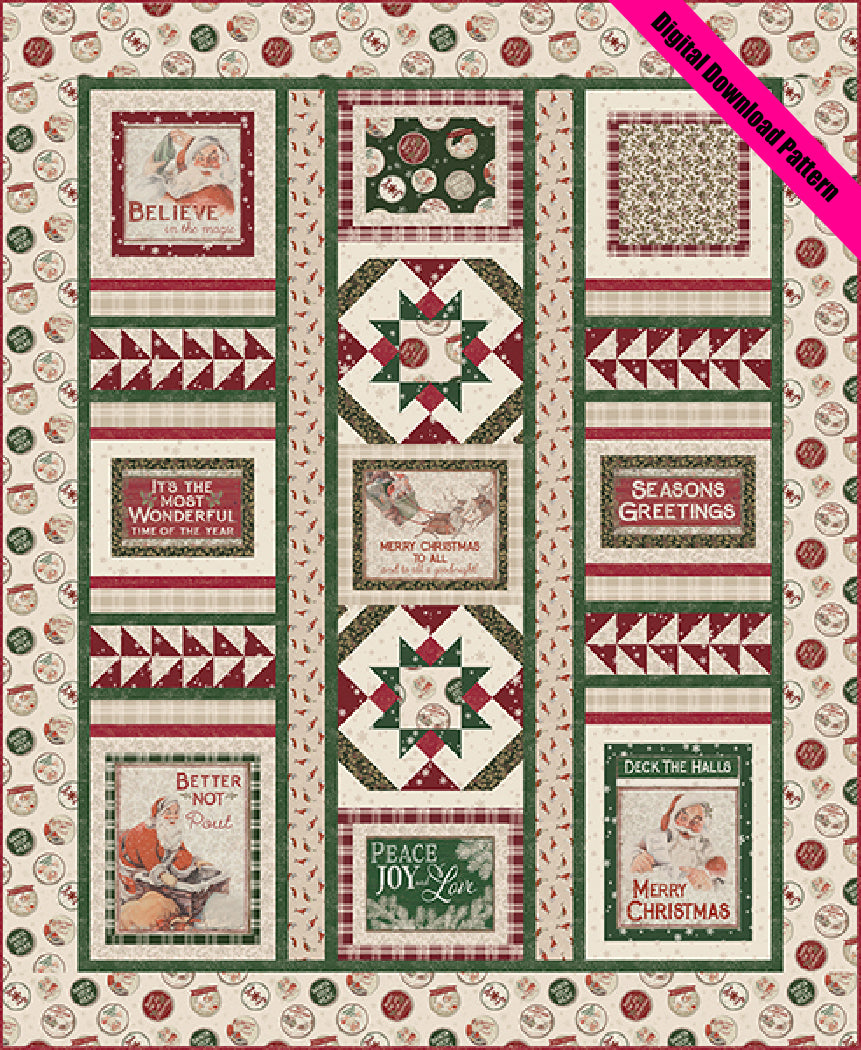 Seasons Greetings Quilt Pattern