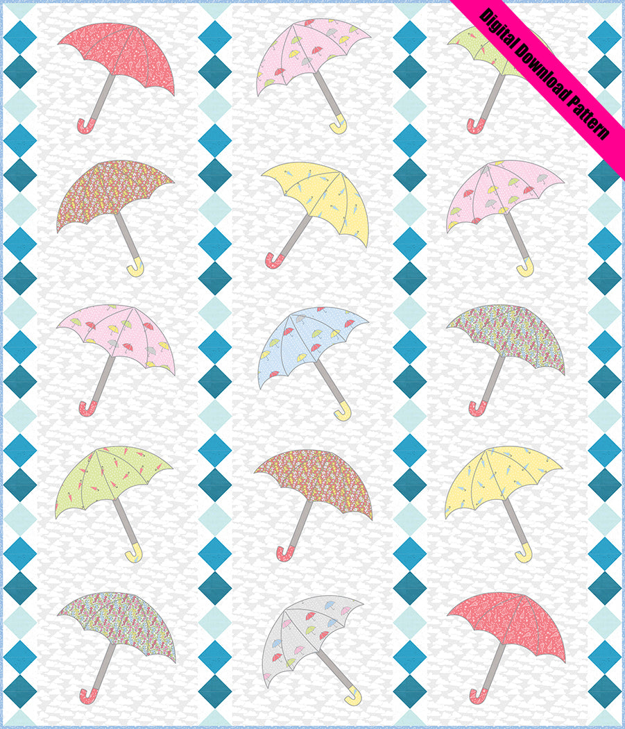 Singing in the Rain Quilt Pattern