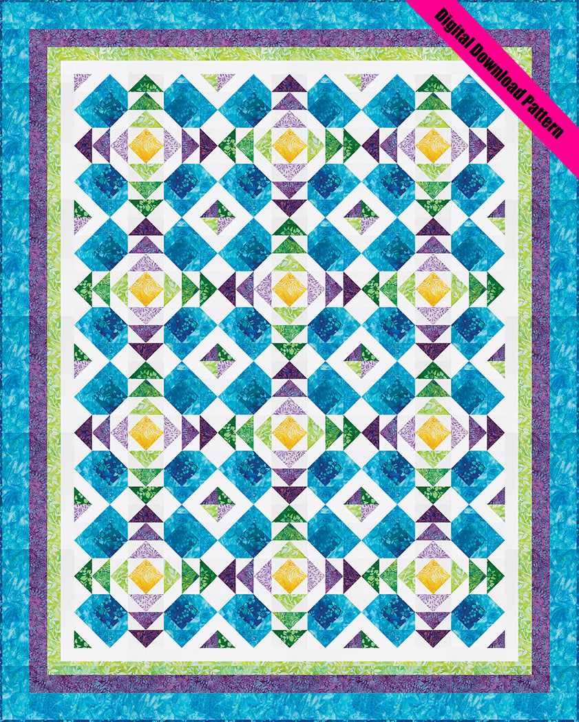 Skipping Stones Quilt Pattern