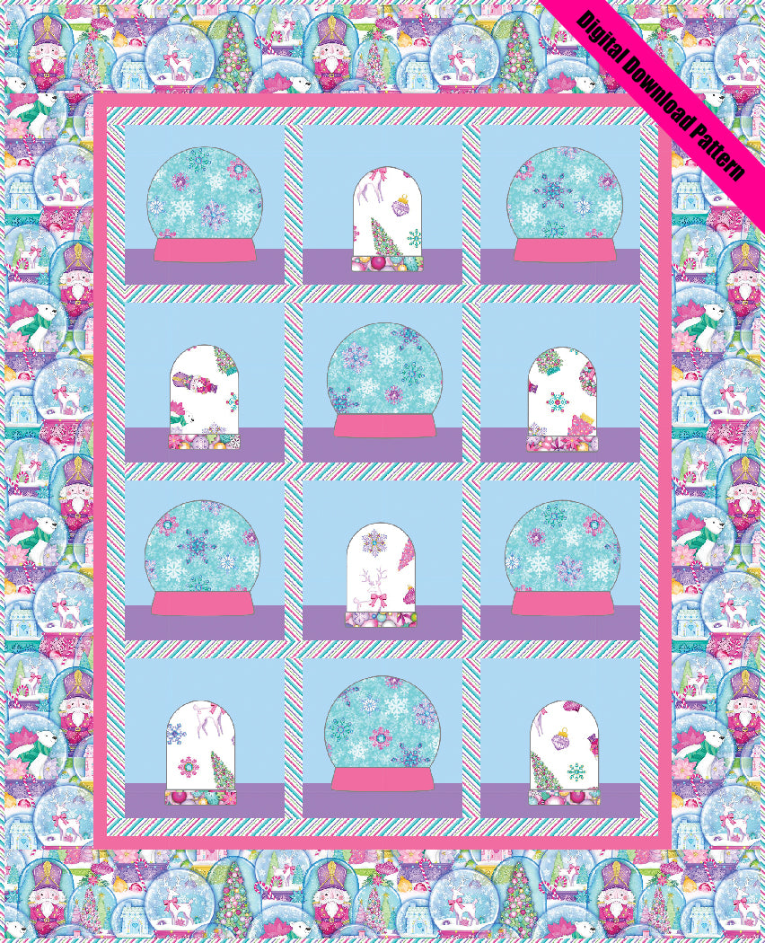Snow Globe Collection Quilt Pattern