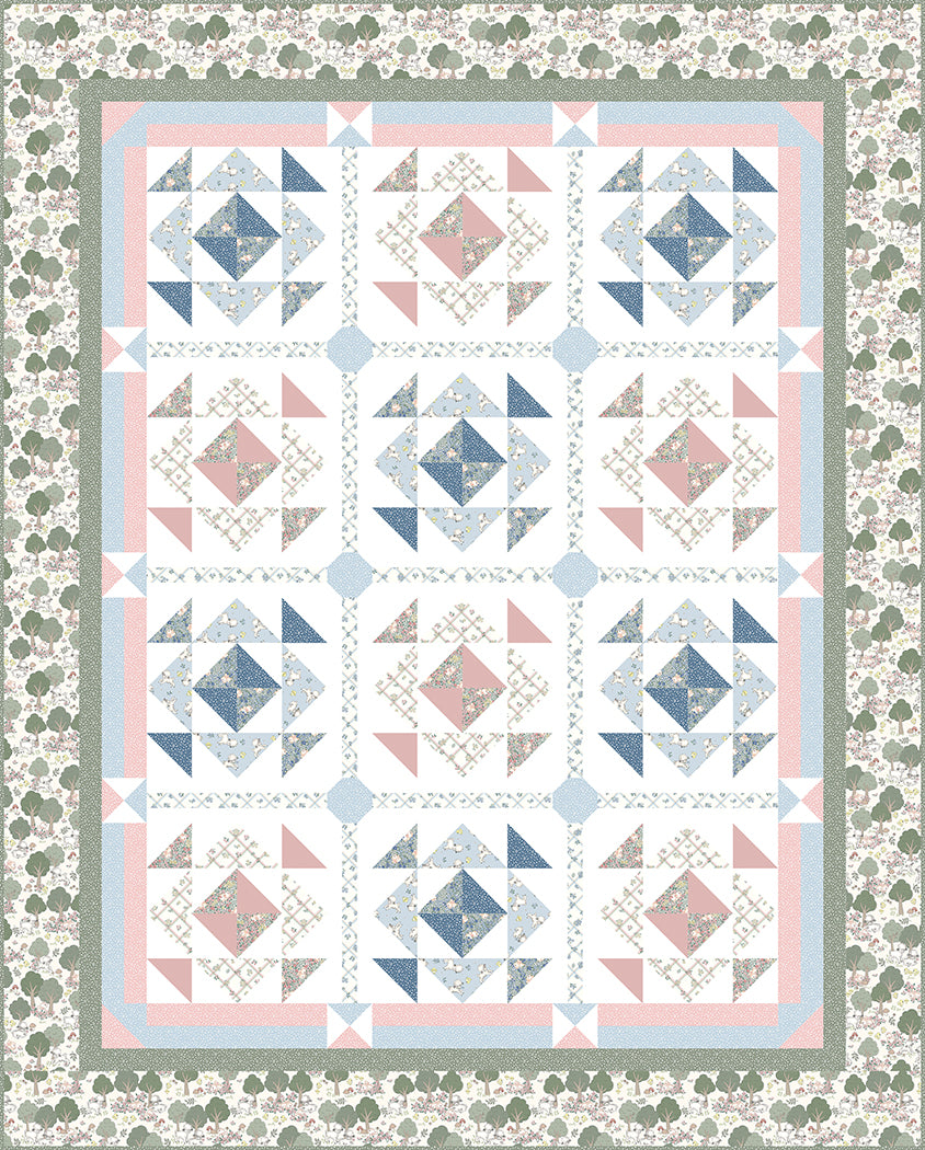 Snuggles in the Meadow Quilt Pattern
