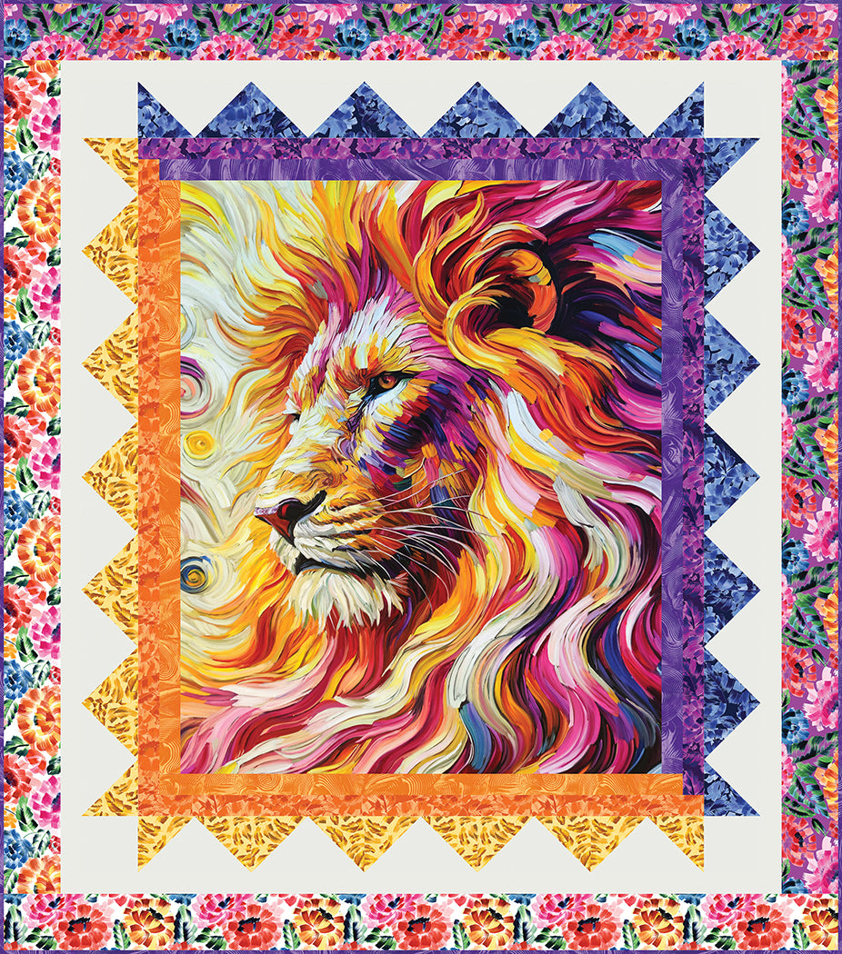 Spectrum Roar Quilt Pattern