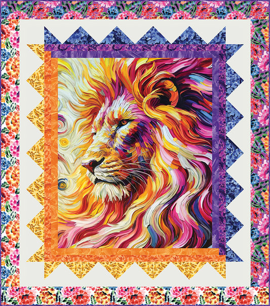 Spectrum Roar Quilt Pattern