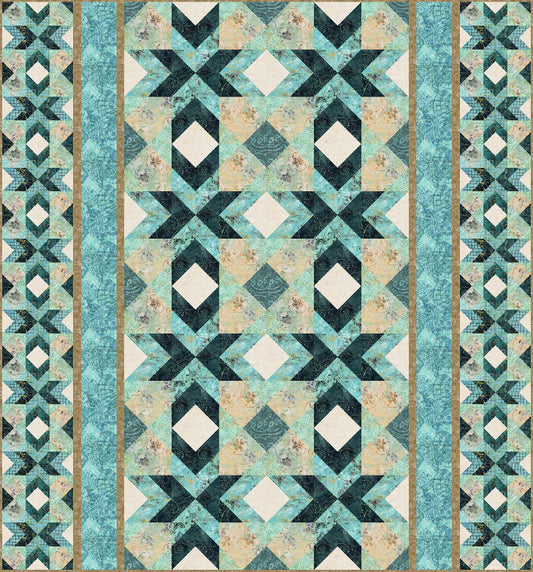 Starfish in the Sand Quilt Pattern