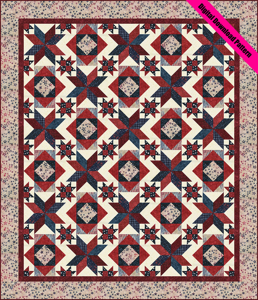 Stars of Honor Quilt Pattern