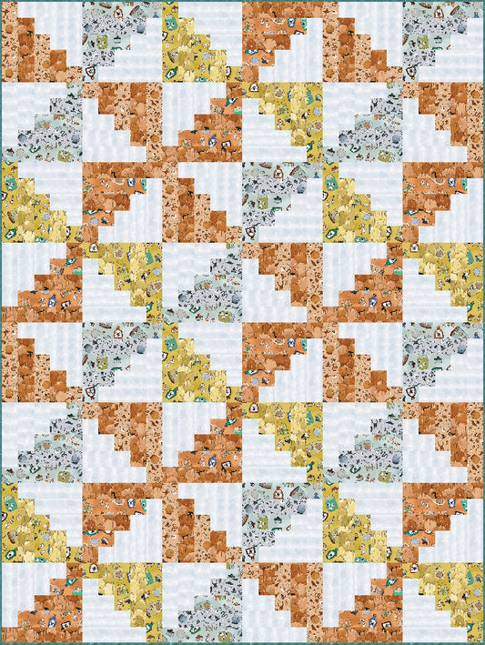 Steps to the Spell Quilt Pattern