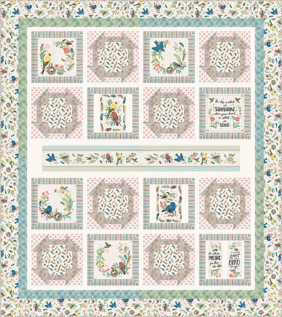 Sunshine & Song Quilt Pattern