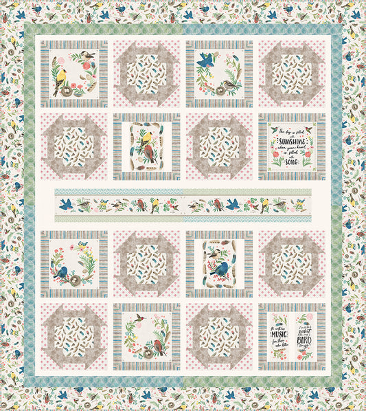 Sunshine & Song Quilt Pattern