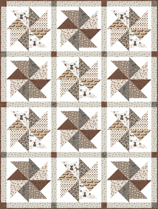 Tailspins & Twirls quilt pattern