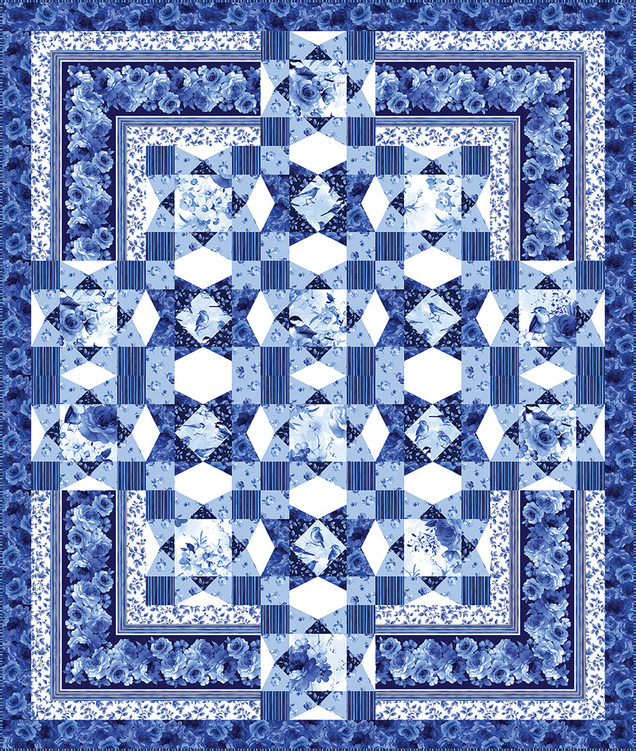 The Blue Muse Quilt Pattern