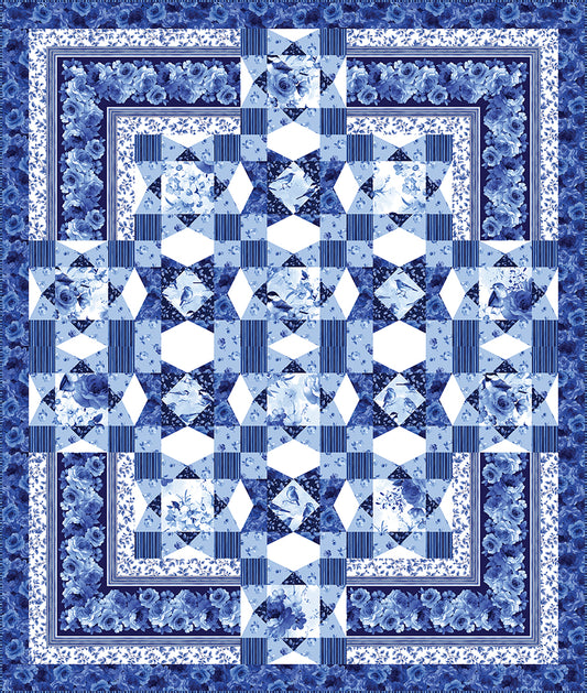 The Blue Muse Quilt Pattern